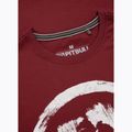 Мъжка тениска Pitbull Logo Palms burgundy 6