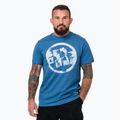 Мъжка тениска Pitbull Logo Palms shade blue