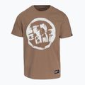 Мъжка тениска Pitbull Logo Palms brown savana 4