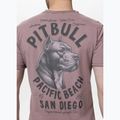 Pitbull мъжка тениска Pacific dusty burgundy 3