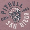 Мъжка тениска Pitbull Shkull Logo dusty burgundy 3