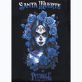 Pitbull дамска тениска Santa Muerte Blue black 8