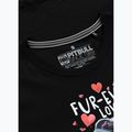 Pitbull Fur Ever Love дамска тениска черно 3