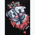 Pitbull Fur Ever Love дамска тениска черно 4