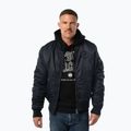 Мъжко яке Pitbull Hacket Washed Bomber dark navy