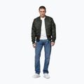 Мъжко яке Pitbull Hacket Washed Bomber dark green 2