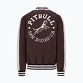 Мъжко яке Pitbull Manolito Baseball burgundy 8