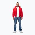 Мъжко яке Pitbull Palomar Padded Hooded Hybrid fluo/red 2