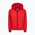 Мъжко яке Pitbull Palomar Padded Hooded Hybrid fluo/red 5