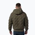 Мъжко зимно яке Pitbull Fisk Quilted Hooded olive 2