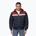 Мъжко зимно яке Pitbull Rubio Quilted Hooded dark navy/red
