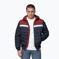 Мъжко зимно яке Pitbull Rubio Quilted Hooded dark navy/red 4