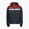 Мъжко зимно яке Pitbull Rubio Quilted Hooded dark navy/red 5