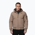Мъжко зимно яке Pitbull Balboa 2 Hooded dark sand