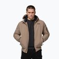 Мъжко зимно яке Pitbull Balboa 2 Hooded dark sand 4