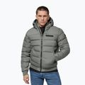 Мъжко зимно яке Pitbull Dillon Quilted Hooded dusty salvia 4