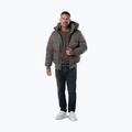 Мъжко зимно яке Pitbull Patton Quilted Hooded taupe 2