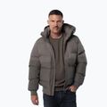 Мъжко зимно яке Pitbull Patton Quilted Hooded taupe 3
