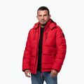 Мъжко зимно яке Pitbull Piedmont Quilted Hooded fluo/red