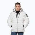 Мъжко зимно яке Pitbull Crestline Padded Hooded off white