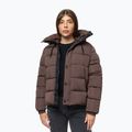 Дамско зимно яке Pitbull Amalia Padded Hooded dark chocolate 4