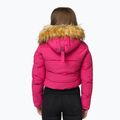 Дамско зимно яке Pitbull Azalea Quilted Hooded raspberry red 3