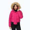 Дамско зимно яке Pitbull Azalea Quilted Hooded raspberry red 4