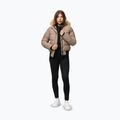 Дамско зимно яке Pitbull Azalea Quilted Hooded dark sand 2