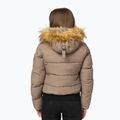 Дамско зимно яке Pitbull Azalea Quilted Hooded dark sand 3