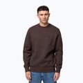 Мъжки суитшърт Pitbull Small Logo Crewneck dark chocolate