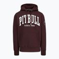 Мъжки суитшърт Pitbull Norton Hooded dark burgundy 4