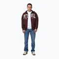 Мъжки суитшърт Pitbull Norton Hooded Zip dark burgundy 2