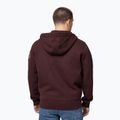 Мъжки суитшърт Pitbull Norton Hooded Zip dark burgundy 3