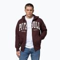Мъжки суитшърт Pitbull Norton Hooded Zip dark burgundy 4