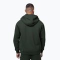 Мъжки суитшърт Pitbull San Diego Ca Hooded Zip dark green 3