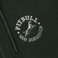 Мъжки суитшърт Pitbull San Diego Ca Hooded Zip dark green 9