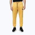Мъжки панталони Pitbull Trackpants Tape Logo Terry Group pale yellow