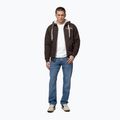 Мъжки суитшърт Pitbull Ruffin Detroit Hooded Zip dark chocolate 2