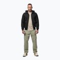 Мъжки суитшърт Pitbull Ruffin Detroit Hooded Zip black/black 2