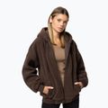 Дамски суитшърт Pitbull Daisy Hooded Zip dark chocolate 5