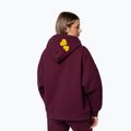 Дамски суитшърт Pitbull San Diego Hooded grape wine 3