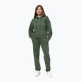 Дамски суитшърт Pitbull Lovia Hooded sage green 2