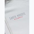 Дамски суитшърт Pitbull Santa Muerte Hooded Zip white stone 11