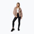 Дамски суитшърт Pitbull Skull Surf Hooded Zip chocolate mousse 2