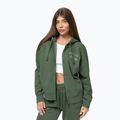 Дамски суитшърт Pitbull Sweetie Hooded Zip sage green 4
