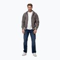 Мъжко яке Pitbull Athletic Logo Nylon Hooded taupe 2