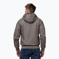 Мъжко яке Pitbull Athletic Logo Nylon Hooded taupe 3