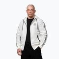 Мъжко яке Pitbull Athletic Tape Nylon Hooded off white