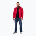 Мъжко яке Pitbull Athletic Tape Nylon Hooded red 2
