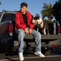 Мъжко яке Pitbull Athletic Tape Nylon Hooded red 14